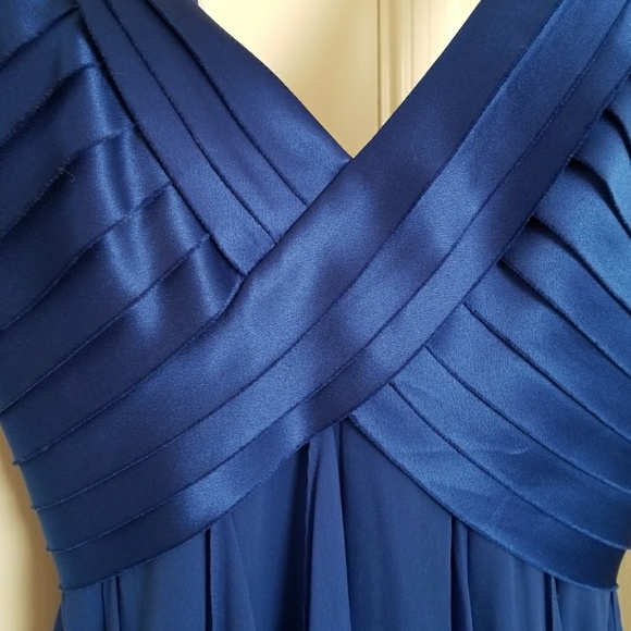 Size 0 BCBG Max Azria royal blue dress - Picture 2 of 6